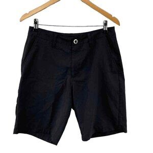 Volcom Surf‎ & Turf Shorts Mens 30 Black 4 Way Stretch Pockets